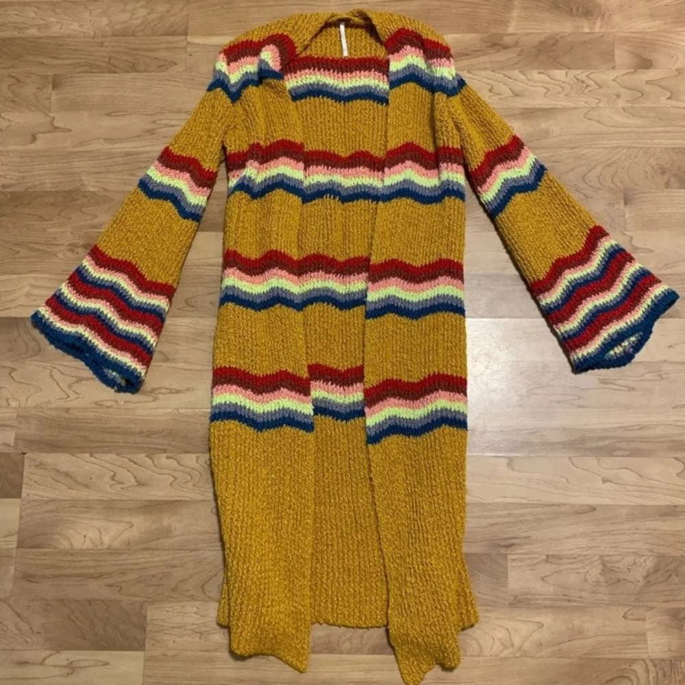 Free people long cardigan